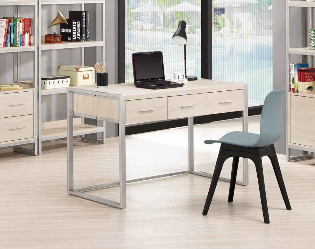 A1614-4  卡蜜拉4尺三抽書桌