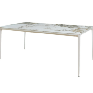 D809-1 潘朵拉直角白鋁6尺餐桌