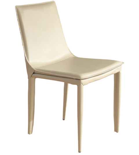 D809-5 羅德馬鞍椅 米白 座高44 座高45公分