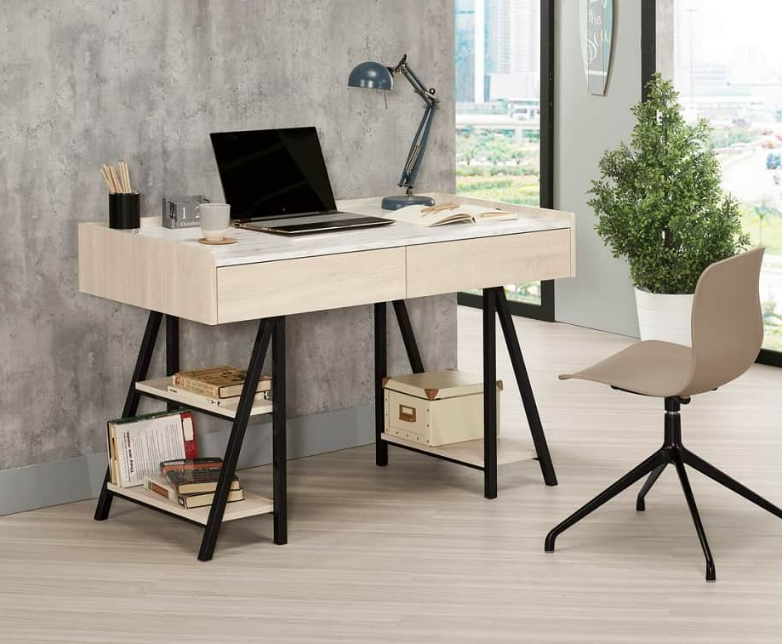 A1615-4 丹妮拉4尺置物書桌