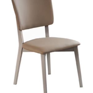 D812-2 艾娜奶白粉餐椅 座高45 座高44公分