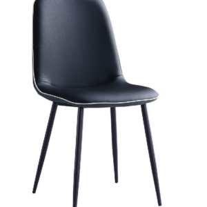 D814-2 北歐黑色餐椅