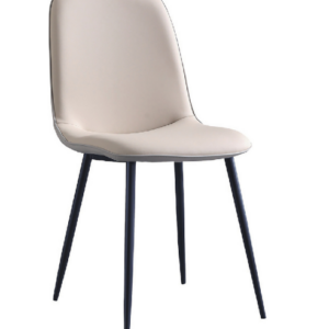 D814-4 北歐白色餐椅