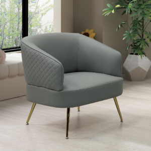 A228-01李歐貓抓皮休閒椅 藍