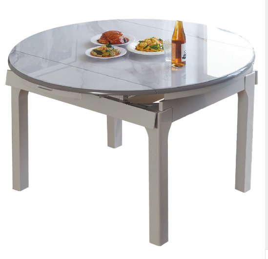 D817-3 海倫玻璃折合桌