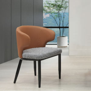 A230-06湯森休閒椅 橘咖