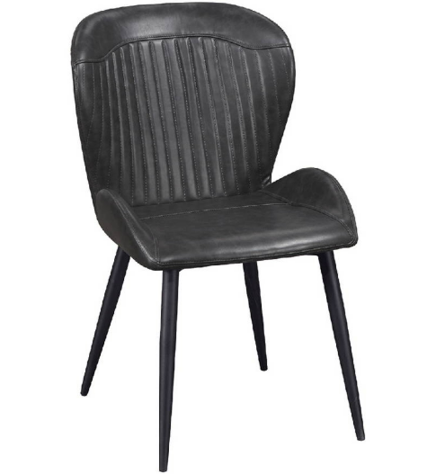 D821-2 波特餐椅 灰色 坐深43 x 高48 cm