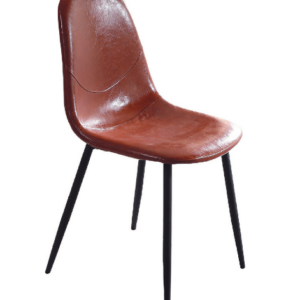 D820-4 金斯頓黑棕皮革餐椅