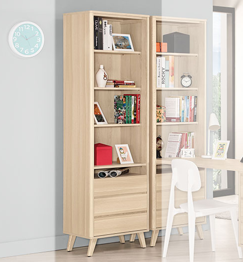 A1625-2 克萊爾2尺書櫥 附活動隔板*3