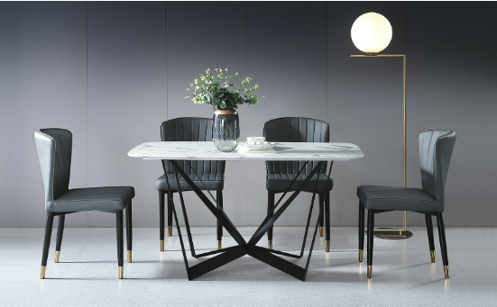 D821-6 千葉4.6尺理石餐桌