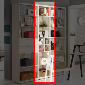 A1625-5 塔利斯1.3尺開放式書櫥 附活動隔板*2