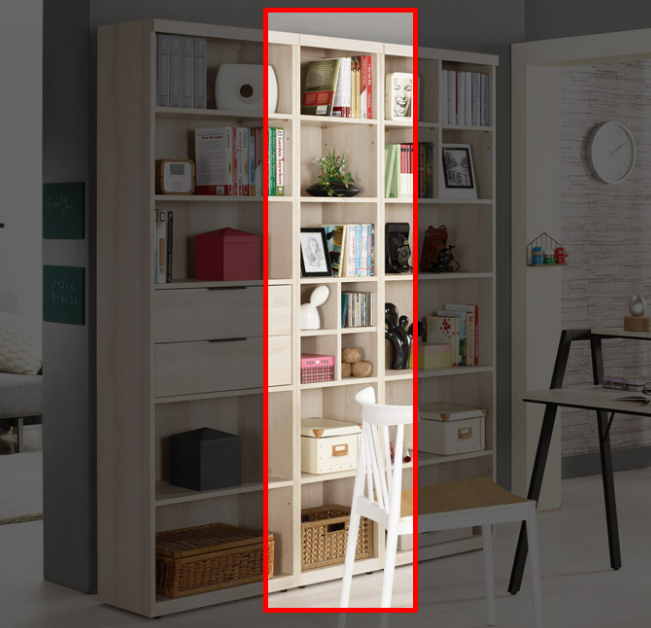 A1625-5 塔利斯1.3尺開放式書櫥 附活動隔板*2