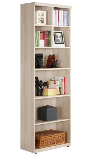 A1625-6 塔利斯2尺開放式書櫥 附活動隔板*1大*2小片