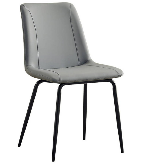 D823-3 尼克餐椅 灰色 坐深37 x 高46 cm