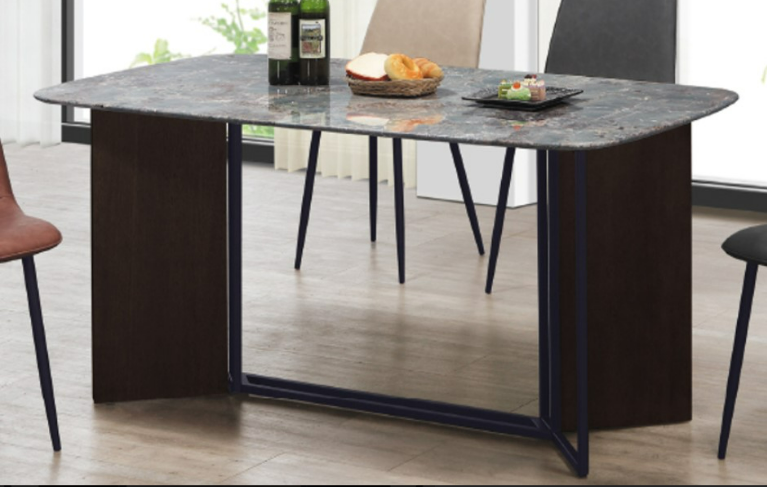 D823-4 奧力佛岩板餐桌