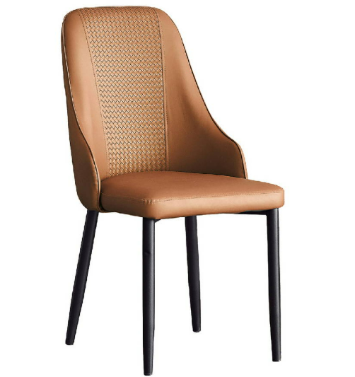 D824-4 湯瑪斯駝色餐椅 坐深42 x 高45 cm