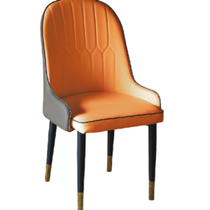 D824-6 黃灰色餐椅