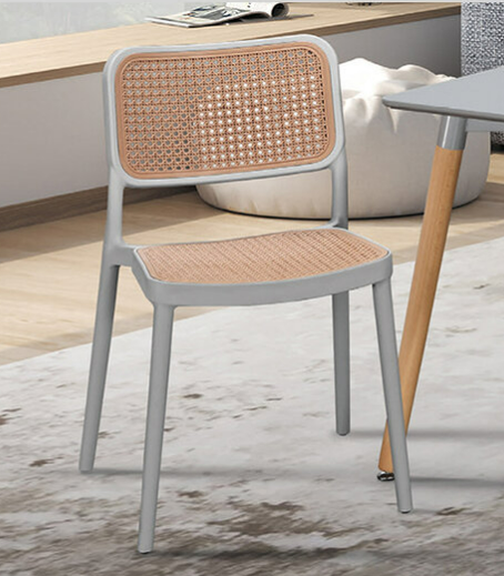 D823-10 安妮網狀餐椅 灰框