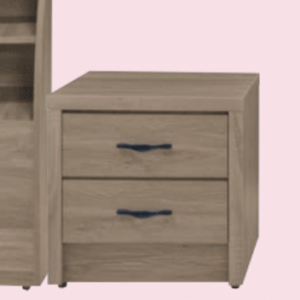 F161-2 灰橡床頭櫃