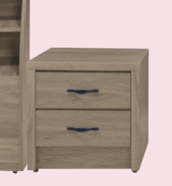 F161-2 灰橡床頭櫃