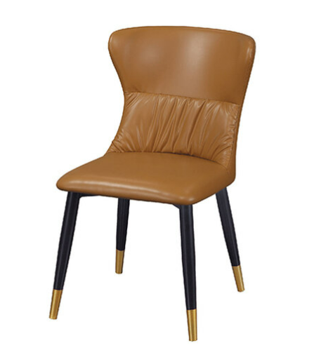 D826-3 哥倫布餐椅 黃色 座深40座高46公分