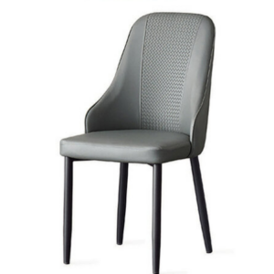 D827-2 湯瑪斯深灰餐椅 座深42座高45公分