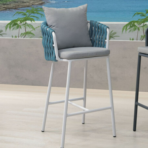 A235-04格里曼戶外吧台椅 白