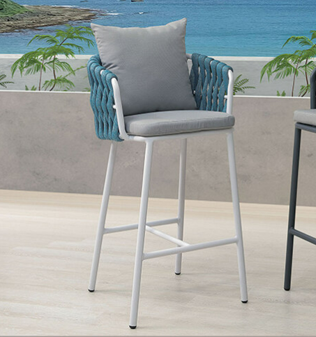 A235-04格里曼戶外吧台椅 白