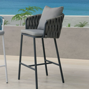 A235-05格里曼戶外吧台椅 深灰