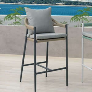 A236-05派克戶外吧台椅 深灰