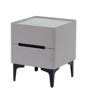 C798-12 62灰色床頭櫃 灰岩板