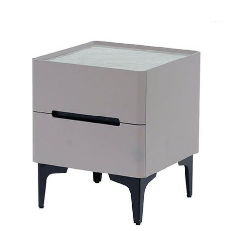 C798-12 62灰色床頭櫃 灰岩板