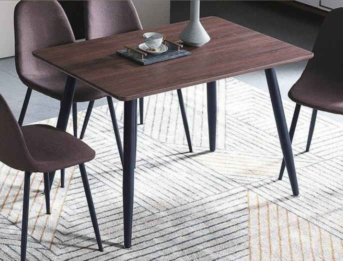 D827-3 伊麗莎黑桃餐桌