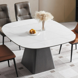 D828-5 金凱岩板拉合餐桌