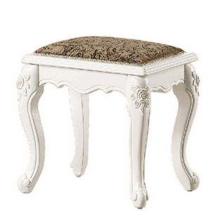 D234-6 法式珍珠白化妝椅