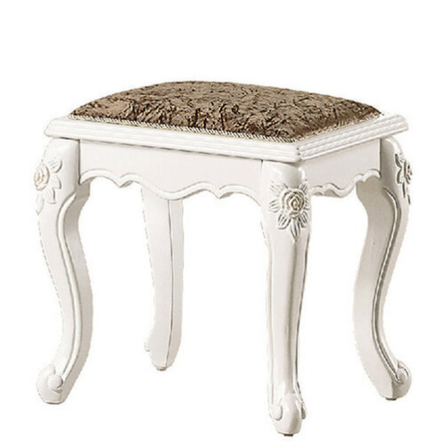 D234-6 法式珍珠白化妝椅