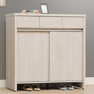 D545-4 淺白4尺鞋櫃