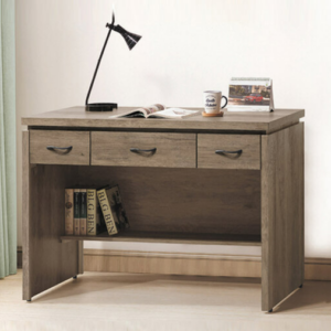 D620-6 安寶灰橡4尺辦公桌下座