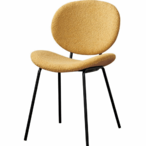 D831-4 納特黃色布餐椅