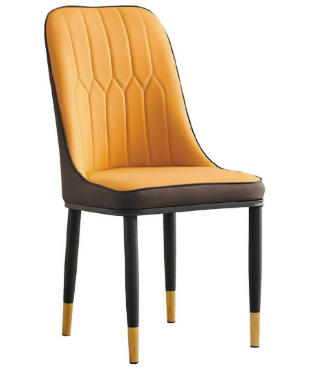 D830-8 保佳利橘咖餐椅