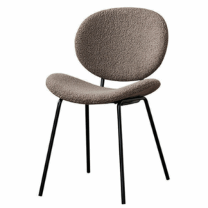 D831-6 納特駝色布餐椅