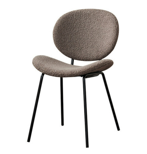 D831-6 納特駝色布餐椅