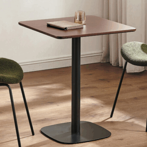 D831-7 肯特黑馬肚胡桃方桌