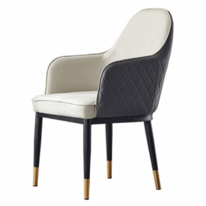 D832-4 格斯灰色休閒椅 座深48座高46公分