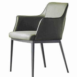 D833-4墨菲綠色休閒椅   座深46高47公分