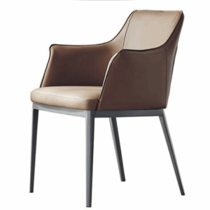 D833-6 墨菲駝色休閒椅 座深46 高47公分