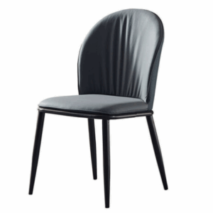 D834-4歐姆餐椅 藍色   座:深45高40公分