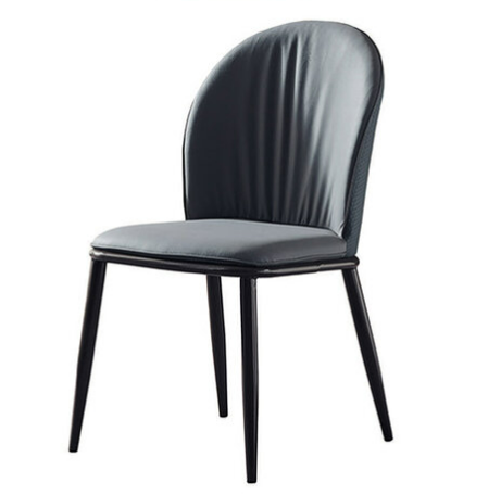 D834-4歐姆餐椅 藍色   座:深45高40公分