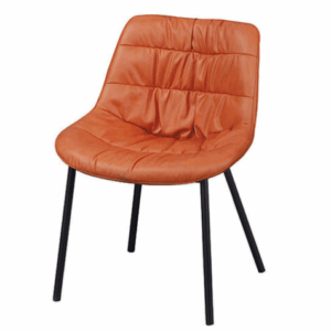 D835-2西雅圖餐椅 橘色