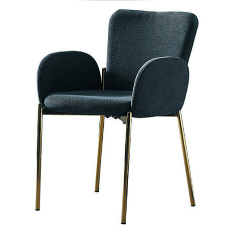 D834-6 雷蒙休閒椅 深藍 座深46座高45公分